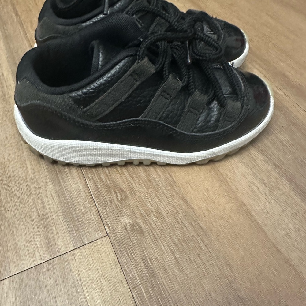 Jordan Black and White Kids Sneakers